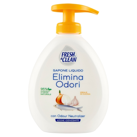 Fresh & Clean Sapone Liquido Elimina Odori 300 ml
